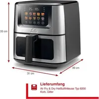 Solis Air Fry & Dry XL - Multifunctionele Heteluchtfriteuse