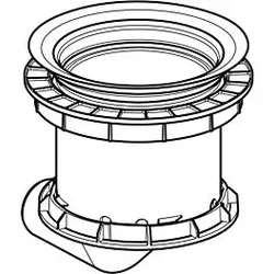 Geberit Geruchsverschlussgehäuse komplett 243336001