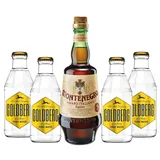 Montenegro & Tonic Set - Montenegro Amaro Italiano Likör 0,7L (23% Vol) + 4x Go