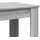 vidaXL Bartisch 51 x 50 x 103,5 cm Grau