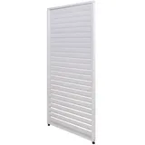 Proregal Lamellenwand für Pergola 1 Stück 0,90 x 2,20 m Weiß