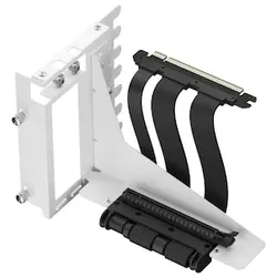 Fractal Design Flex 2 PCIe 4.0 White Riser Kabel für Fractal Design Gehäuse