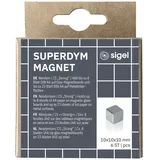 Sigel BA192 (B x H x T) 10 x 10 x 10 mm Würfel Silber 6 St. BA192