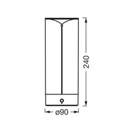 LEDVANCE Decor Filament Grau