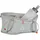 Nike ACG Goat Belt Outdoor Gürtel Hiking Trekking Trail Running Sport Gürtel verstellbar, Grey Fog/Safety Orange/Summit White, M