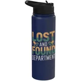 Lustiger Metalldetektor Schatzsuche Metalldetektor Stainless Steel Insulated Water Bottle