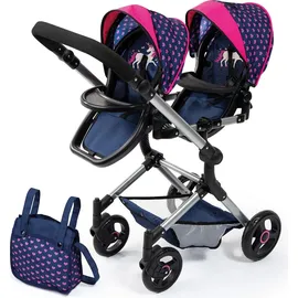 Bayer - Twin Pram - Neo - Purple 26254AA)