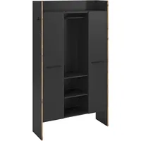 Home Affaire MUSTA Dielenschrank 105x37x190 grau
