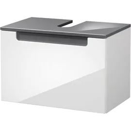 Held Waschbeckenunterschrank »Siena«, Badmöbel, Breite 60 cm, schwarz-weiß