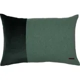 Esprit Kissenbezug Harp 38 x 58 cm Polyester Grün Dunkelgrün