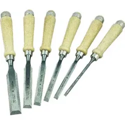Ulmia Stechbeitel-Satz 174 6tlg. mit Heft