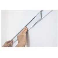 Franken Magnetleiste 200x6cm silber