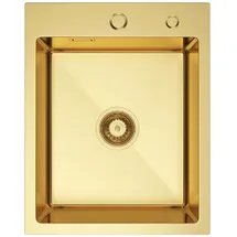QLS Spülbecken 40 x 50 cm Gold