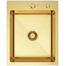 QLS Spülbecken 40 x 50 cm Gold