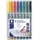 Staedtler Lumocolor Folienstifte-Set farbsortiert 8 St.