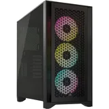 Corsair iCue 4000D RGB Airflow, schwarz, Glasfenster (CC-9011240-WW)