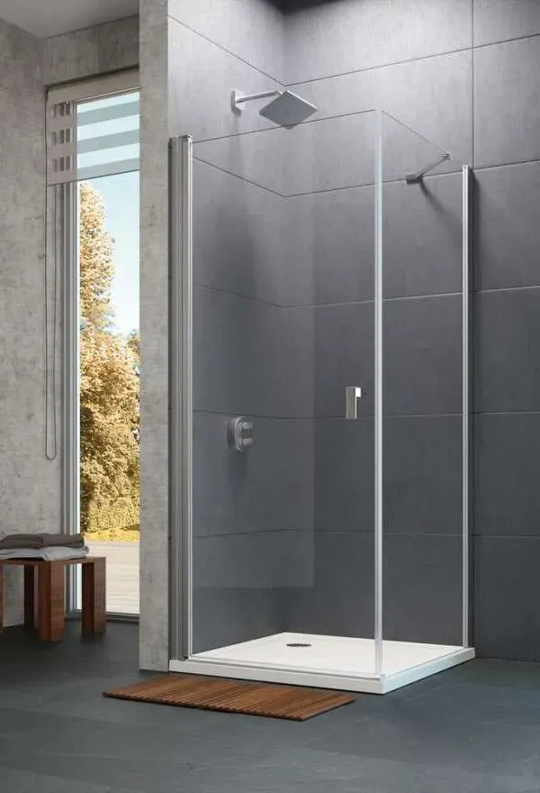 Hüppe Duschkabine Design Pure Schwingtür für.. - Duschkabine