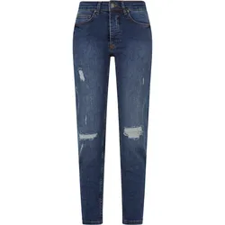 Bequeme Jeans 2Y STUDIOS "2Y Studios Herren Destroyed Slim Fit Denim" Gr. 33, Normalgrößen, blau (blue) Herren Jeans