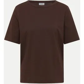 Cecil T-Shirt Slubyarn Braun L