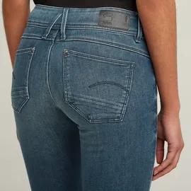 G-Star Lynn Mid Waist Skinny Jeans Medium Aged 24 32