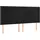 vidaXL Boxspringbett mit Matratze & LED Schwarz 160x200 cm Samt