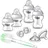 TOMMEE TIPPEE Closer To Nature Newborn Starter Set Set für Babys Natured