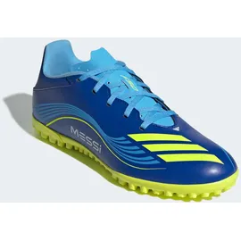 adidas F50 Messi Club TF Herren Team Royal Blue/Solar Yellow/Semi Blue Burst 43 1/3