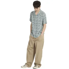 Volcom Boldstone Kurzarmhemd Grau XL