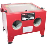 Sandstrahlkabine 50 x 46 x 28 cm – ideal für Oberflächenreinigung, robuste Konstruktion, kompaktes Design und einfach zu bedienen. *