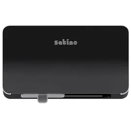 Satino Toilettenpapierspender HYGINITY MT1 System 333427 schwarz Kunststoff, 1 St.