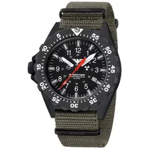 KHS SH2HC.NSGO Herrenuhr Quarz Shooter MKII mit Natoband Oliv