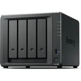 Synology DS423+ NAS Desktop Intel® Celeron® J4125 2 GB DDR4 16 TB HDD DiskStation Manager Schwarz (DS423+ + 4X HAT3300-4T)