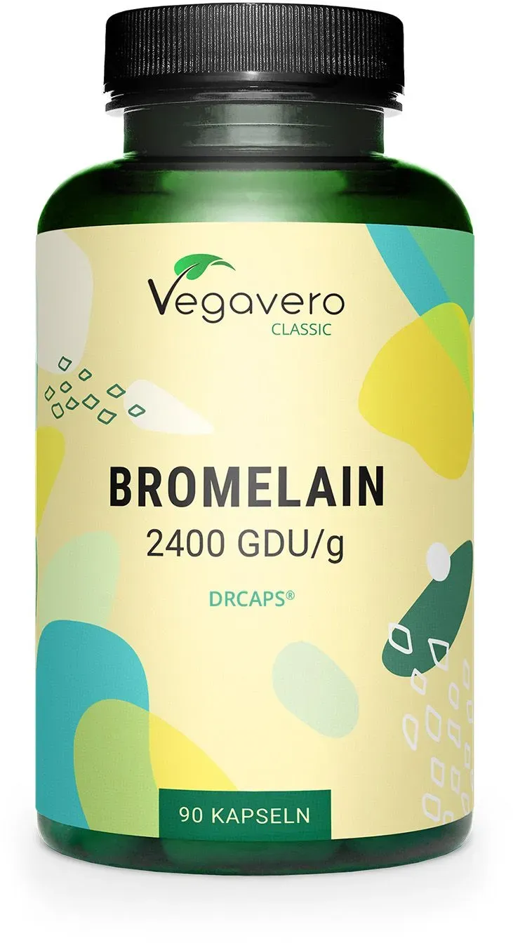 Vegavero Bromelain 2400 GDU/g Kapseln 90 St