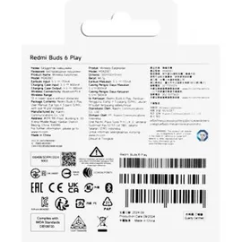 Xiaomi Redmi Buds 6 Play schwarz