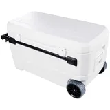 Igloo Coolers Sunset Glide 104l Tragbarer Starrer Rollbarer Kühler - White - One Size