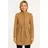 Vero Moda Kurzmantel VERO MODA "VMBLASSJESSY AW WOOL JACKET GA LCS", Damen, Gr. XS, beige (tigers eye), Web, Obermaterial: 64% Polyester, 30% Wolle, 6% Nylon, unifarben, Po-bedeckend, V-Ausschnitt, Mäntel Kurzmantel, mit Wollanteil und Lederimitat Details