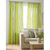 Wirth Vorhang WIRTH "Brooklyn" Gr. 1, grün, B:145cm H:150cm, Polyester, Gardinen