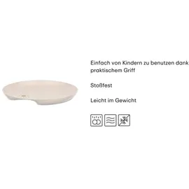 Mepal - Kinderteller Little Dutch - Kleinkind Teller - Kinder-freundlicher Teller - Kinder Geschirr - Mikrowellen- und Spülmaschinengeeignet - Forest Friends