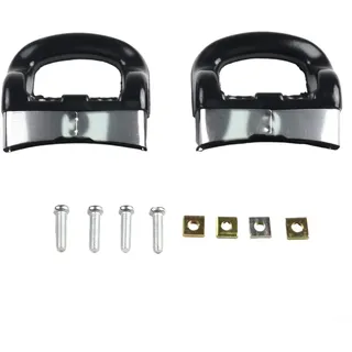 2 Stück Schnellkochtopfgriff Topf, Pfannen-Seitengriffe Ersatz, Ersatzgriff für Topfdeckel Topfgriff, Kochpfannengriff, kein Verbrühen, Bakelit-Griff, Seitengriffe für Suppentopf, Dampfgarer,Milchtopf