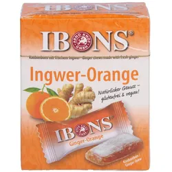 Ibons Ingwer Orange Box Kaubonbons