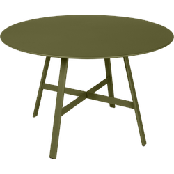 Fermob SO'O Tisch aus Stahl Ø117 cm - Pesto - Stahl/Stahl