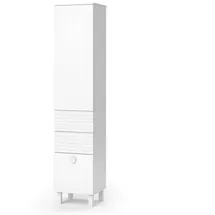 Vicco Sola Hochschrank 40,2 x 192,4 cm Weiß Holz