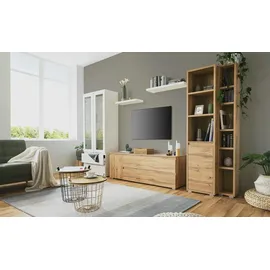 Möbel Boss Regal - holzfarben ¦ Maße (cm): B: 45 H: 191 T: 37.0
