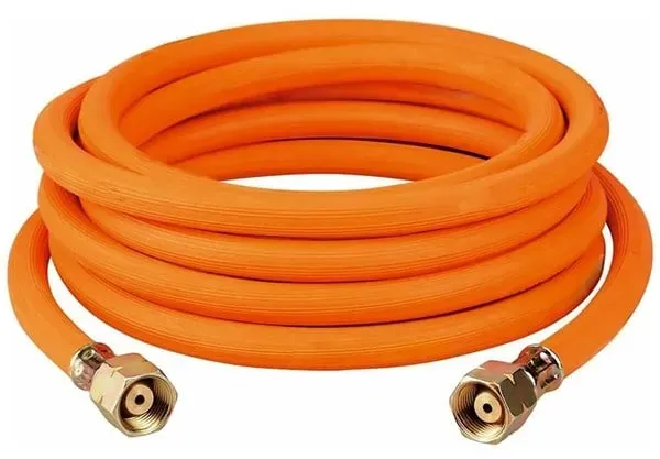 Hose for connecting the gas cylinder connector 2 x G3/8