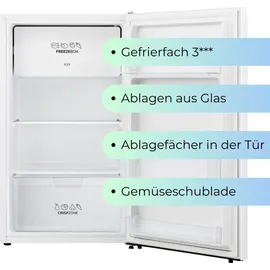 Yuna SINAIDA GFE Kühlschrank (82 l, 842 mm hoch, Weiß)