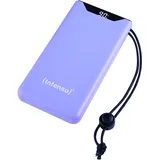 Intenso F10000 Powerbank 10000 mAh Quick Charge USB PD LiPo USB-A, USB-C® Purple Statusanzeige