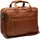 The Chesterfield Brand Wax Pull Up Aktentasche Leder 44 cm Laptopfach braun