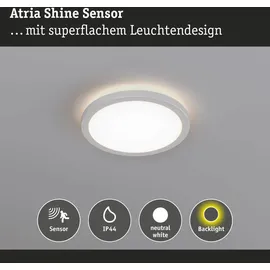 Paulmann Atria Shine 1 rund Kunststoff 293 mm