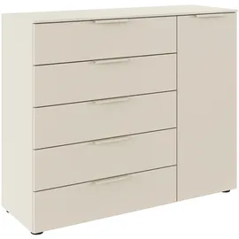 Rauch Kombikommode 120 x 100 x 42 cm Beige