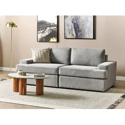 3-Sitzer Sofa hellgrau ALLA